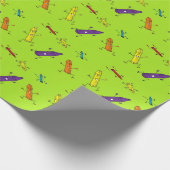 クレヨンの包装紙 ラッピングペーパー (角)