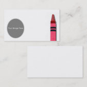 クレヨンの名刺 名刺 (正面/裏面)