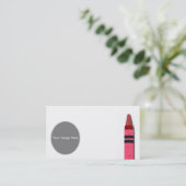 クレヨンの名刺 名刺 (スタンド正面)