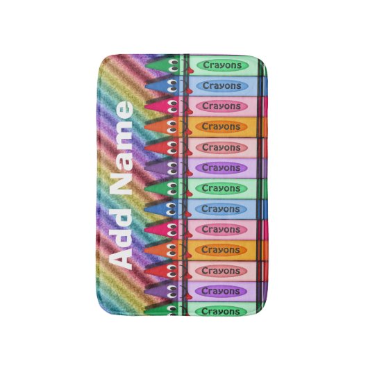 クレヨンの寝室の敷物のマットの家の装飾 バスマット (正面縦)