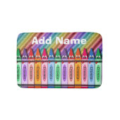 クレヨンの寝室の敷物のマットの家の装飾 バスマット (正面)