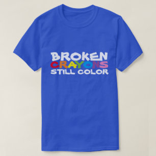 クレヨンの折れTシャツはまだ色 Tシャツ