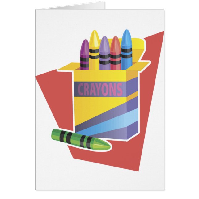 クレヨンの箱 (正面)