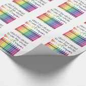 クレヨンの箱 ラッピングペーパー (角)