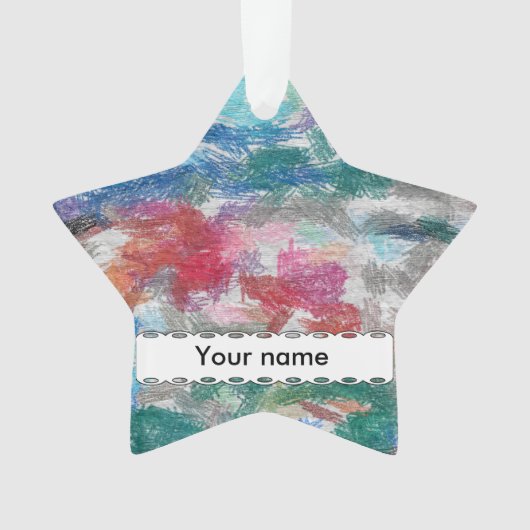 クレヨンの質 オーナメント (正面)