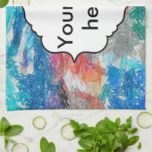 クレヨンの質 キッチンタオル (折り畳み)