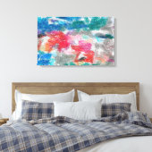 クレヨンの質 キャンバスプリント (インサイチュ (寝室))