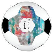 クレヨンの質 サッカーボール (回転)