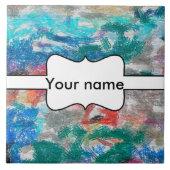 クレヨンの質 タイル (正面)