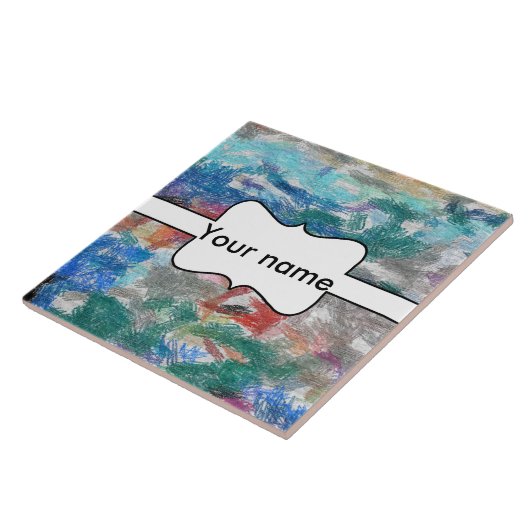 クレヨンの質 タイル (側面)