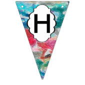 クレヨンの質 バンティングフラッグ (第2の旗)