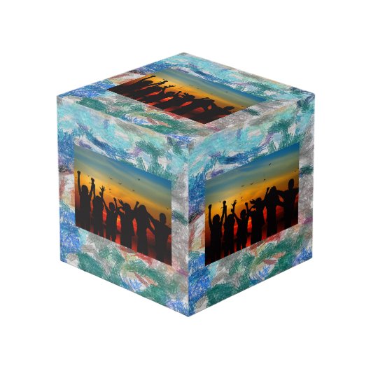 クレヨンの質 フォトキューブ (正面アングル)