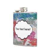 クレヨンの質 フラスク (左)