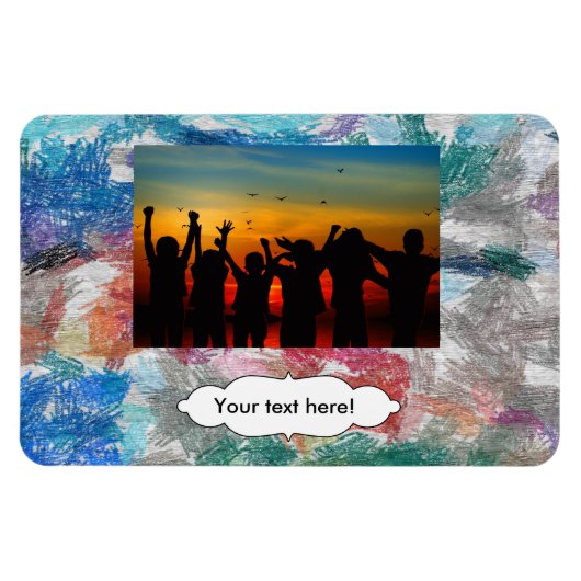 クレヨンの質 マグネット (横)