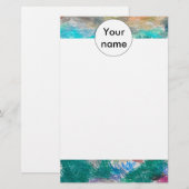 クレヨンの質 便箋 (正面/裏面)