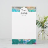 クレヨンの質 便箋 (スタンド正面)