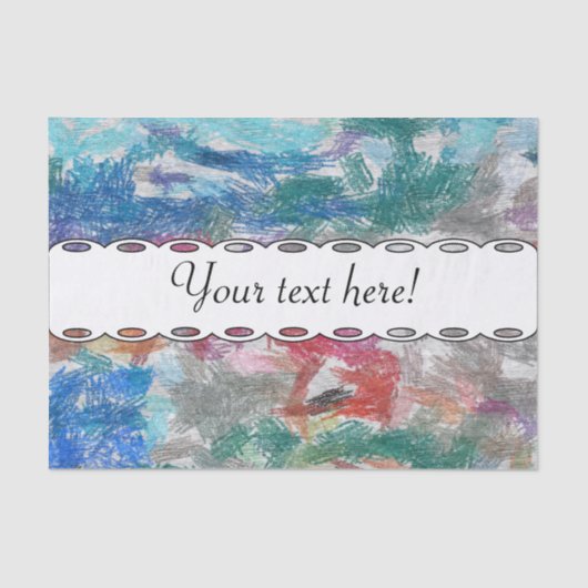 クレヨンの質 薄葉紙 (正面)