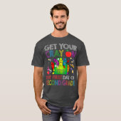 クレヨンを二日目にゲット Tシャツ (正面フル)