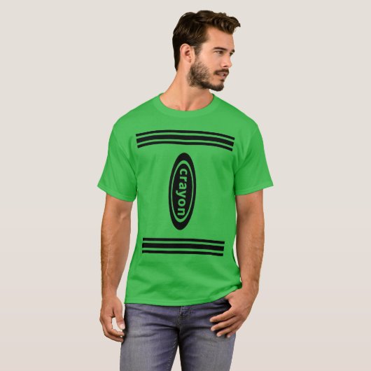 クレヨンカッコいいハロウィーン衣装グループカップル家族 Tシャツ (正面フル)