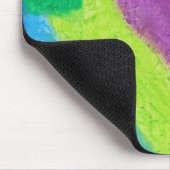 クレヨンカラフルアートプリント マウスパッド (コーナー)