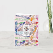 クレヨンカラフルズ カード (裏面)