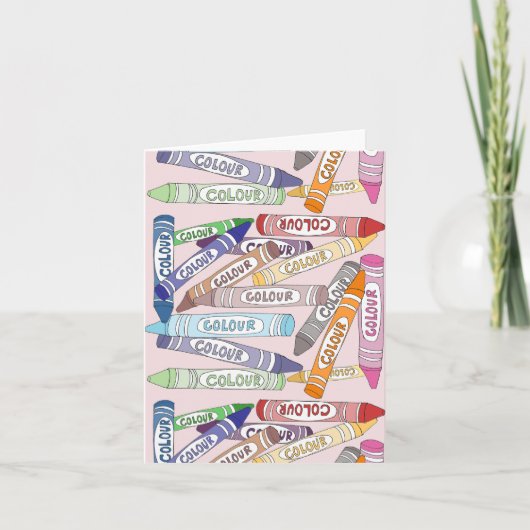 クレヨンカラフルズ カード (正面)