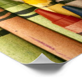 クレヨンカラフルズ ポスター (角)