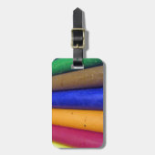 クレヨンカラフルズ ラゲッジタグ (正面縦)
