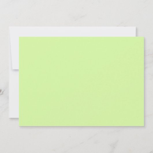 クレヨンカラフルニーエイジチャイルド誕生日招待状 招待状 (裏面)