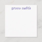 クレヨンカラフルランチ・ノート エンクロージャーカード (裏面)