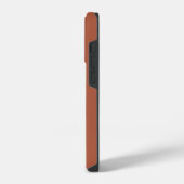 クレヨンカラーブラウンiPhone 14 Proケース iPhoneケース (左側面)