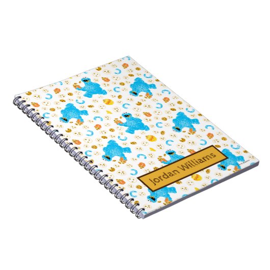 クレヨンクッキーモンスタークッキーパターン ノートブック (右側)