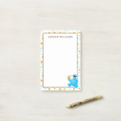 クレヨンクッキーモンスタークッキーパターン ポストイット (デスク上)