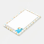 クレヨンクッキーモンスタークッキーパターン ポストイット (アングル)