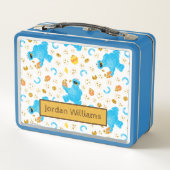 クレヨンクッキーモンスタークッキーパターン メタルランチボックス (裏面)