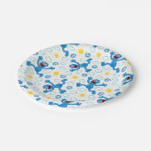 クレヨングローバーサンシャインパターン ペーパープレート (アングル)