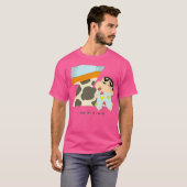 クレヨンシンちゃんおもしろいおもしろい勉強AからZ Z one Tシャツ (正面フル)