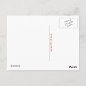 クレヨンスターバストはがき ポストカード (裏面)