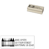 クレヨンズアート用品先生学校パーソナライズされた ラバースタンプ (押印)