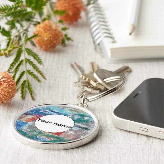 クレヨンテクスチャ キーホルダー (側面)