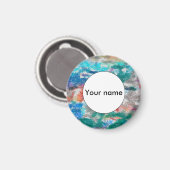 クレヨンテクスチャ マグネット (正面/裏面)