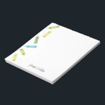 クレヨンハロー ノートパッド<br><div class="desc">このメモ帳はカラフルクレヨンを搭載</div>