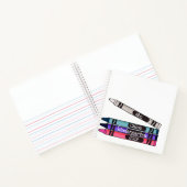 クレヨンパーソナライズされたノート ノートブック (内部)