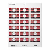 クレヨンパーソナライズされたラベル ラベル (フルシート)