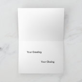 クレヨンパーティーグリーティングカードテンプレート カード (内部)