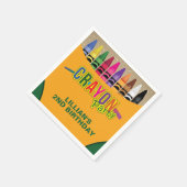 クレヨンパーティー スタンダードカクテルナプキン (角)