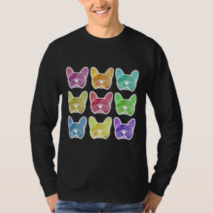 クレヨンボックス水の色のブフランスのルドングスのフランス Tシャツ