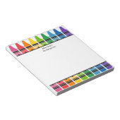 クレヨンメモ帳 ノートパッド (アングル)