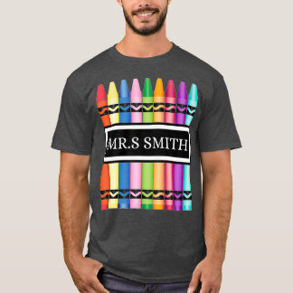 クレヨン先生新学期シャツ_1 Tシャツ