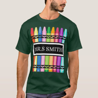 クレヨン先生新学期シャツ_3 Tシャツ
